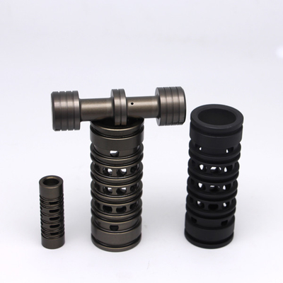 Le titane de usinage de commande numérique par ordinateur d'axe de piston partie la valise d'outillage creuse de tube